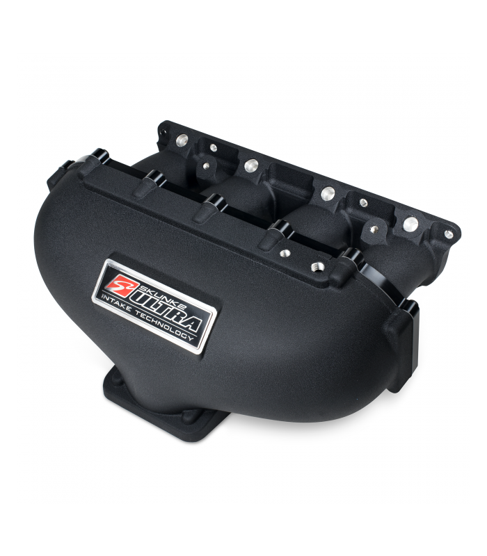 Skunk2 Ultra Race Series Centerfeed Honda/Acura K Series Black Intake Silver Adapter