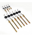 Skunk2 Honda/Acura K-Series (All Models) Clear Anodized Low-Profile Valve Cover Hardware